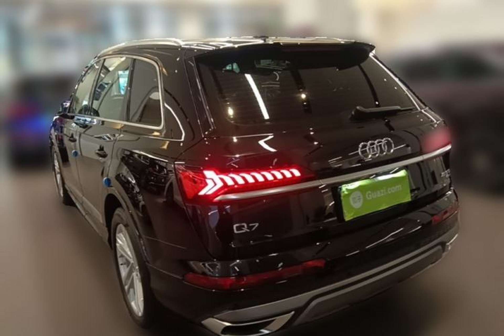 Used Audi Q7 2023 45 TFSI quattro S line Sport model Rear Left 45 Deg