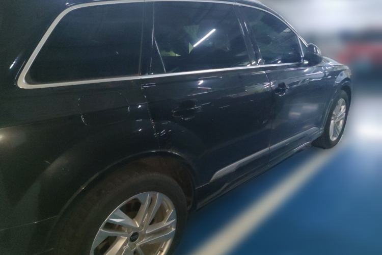 Used Audi Q7 2023 45 TFSI quattro S line Sport model Rear Right 45 Deg