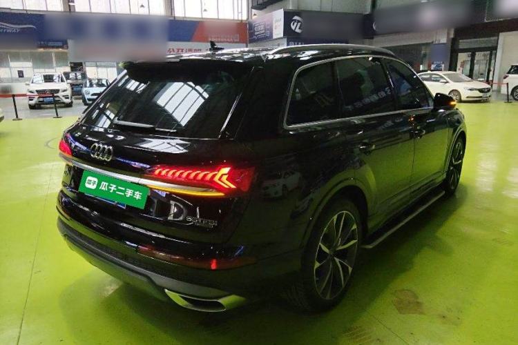 Used Audi Q7 2023 55 TFSI quattro S line Sport Edition Rear Right 45 Deg