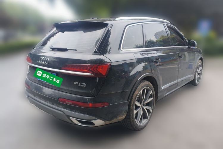Used Audi Q7 2023 55 TFSI quattro S line Sport Edition Rear Right 45 Deg