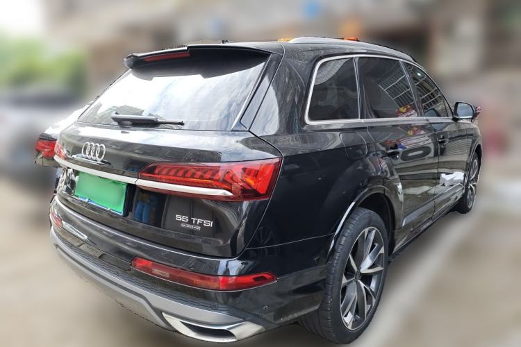 Used Audi Q7 2023 55 TFSI quattro S line Sport Edition Rear Right 45 Deg