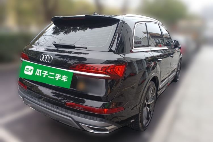 Used Audi Q7 2023 55 TFSI quattro S line Sport Edition Rear Right 45 Deg