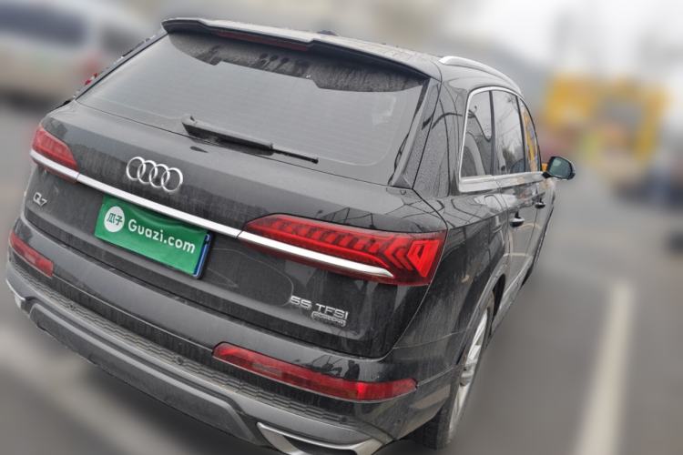 Used Audi Q7 2023 45 TFSI quattro S line Sport model Rear Right 45 Deg