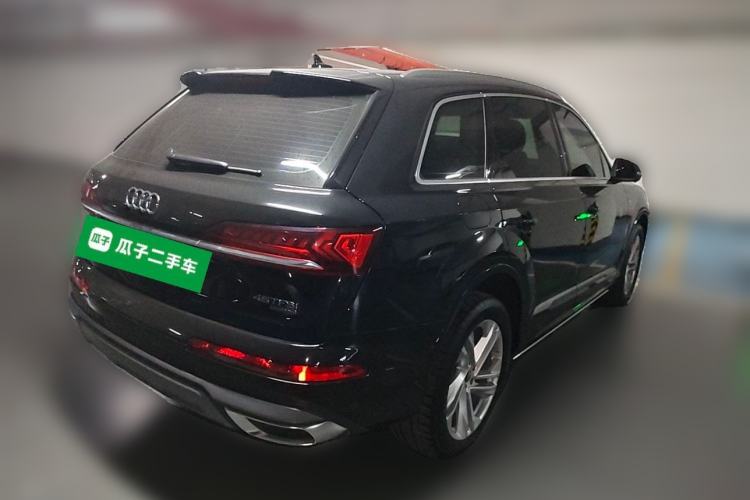 Used Audi Q7 2023 45 TFSI quattro S line Sport model Rear Right 45 Deg