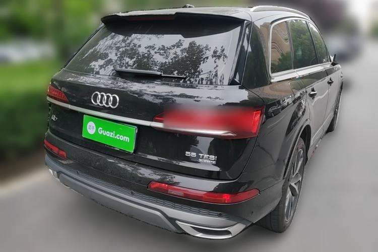 Used Audi Q7 2023 55 TFSI quattro S line Sport Edition Rear Right 45 Deg