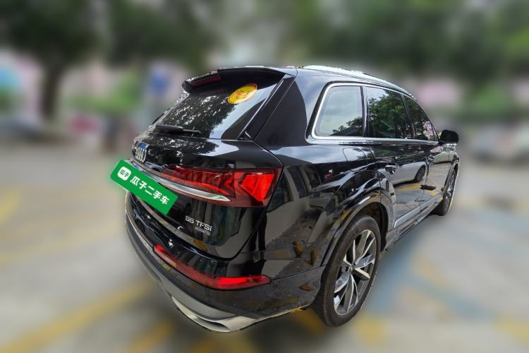 Used Audi Q7 2023 55 TFSI quattro S line Sport Edition Rear Right 45 Deg
