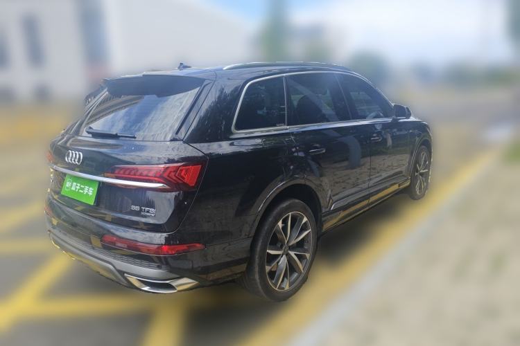 Used Audi Q7 2023 55 TFSI quattro S line Sport Edition Rear Right 45 Deg