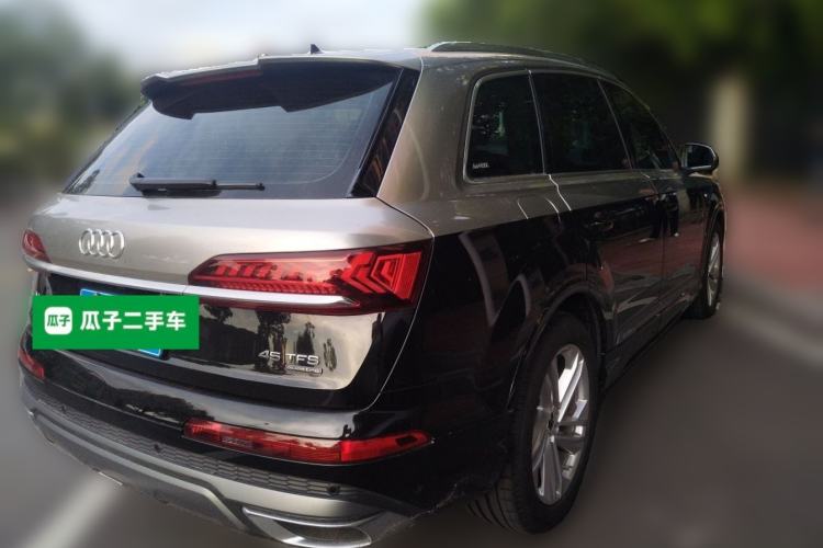 Used Audi Q7 2023 45 TFSI quattro S line Sport model Rear Right 45 Deg