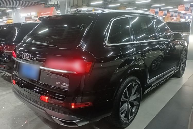 Used Audi Q7 2023 55 TFSI quattro S line Sport Edition Rear Right 45 Deg