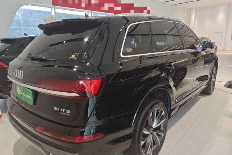 Used Audi Q7 2023 55 TFSI quattro S line Sport Edition Rear Right 45 Deg
