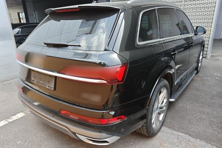 Used Audi Q7 2023 45 TFSI quattro S line Sport model Rear Right 45 Deg