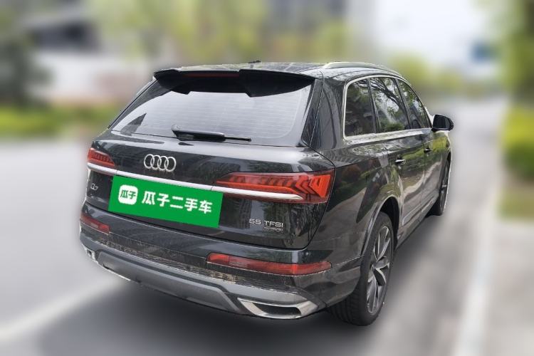 Used Audi Q7 2023 55 TFSI quattro S line Sport Edition Rear Right 45 Deg