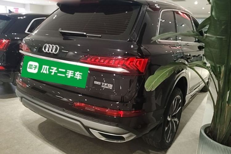 Used Audi Q7 2023 55 TFSI quattro S line Sport Edition Rear Right 45 Deg
