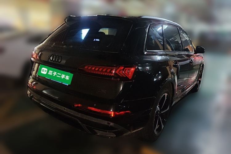 Used Audi Q7 2023 55 TFSI quattro S line Sport Edition Rear Right 45 Deg