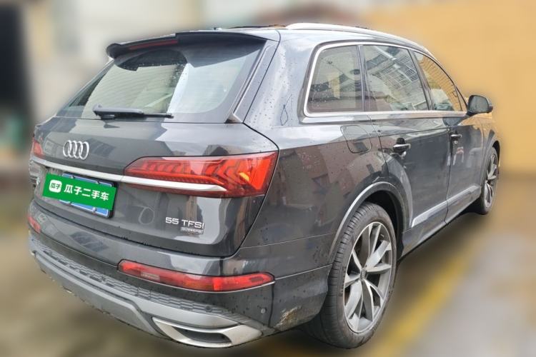 Used Audi Q7 2023 55 TFSI quattro S line Sport Edition Rear Right 45 Deg