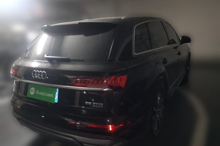 Used Audi Q7 2023 55 TFSI quattro S line Sport Edition Rear Right 45 Deg