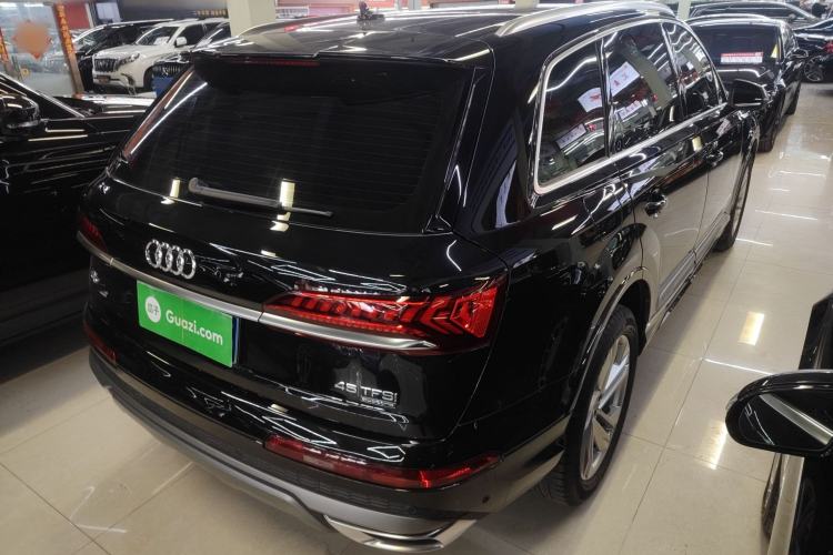 Used Audi Q7 2023 45 TFSI quattro S line Sport model Rear Right 45 Deg