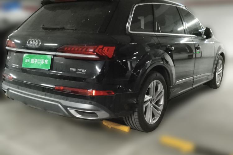 Used Audi Q7 2023 45 TFSI quattro S line Sport model Rear Right 45 Deg
