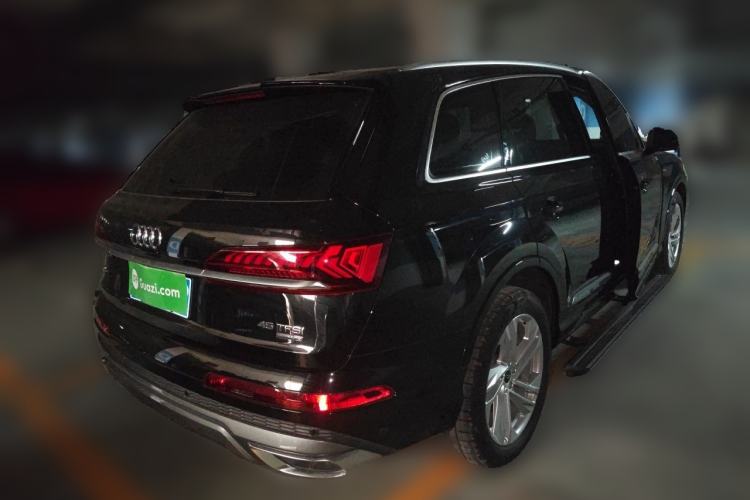 Used Audi Q7 2023 45 TFSI quattro S line Sport model Rear Right 45 Deg