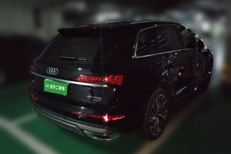 Used Audi Q7 2023 55 TFSI quattro S line Sport Edition Rear Right 45 Deg
