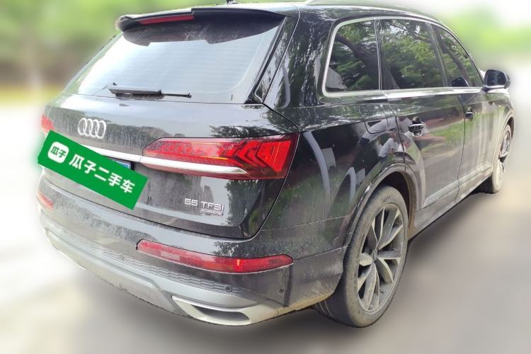 Used Audi Q7 2023 55 TFSI quattro S line Sport Edition Rear Right 45 Deg