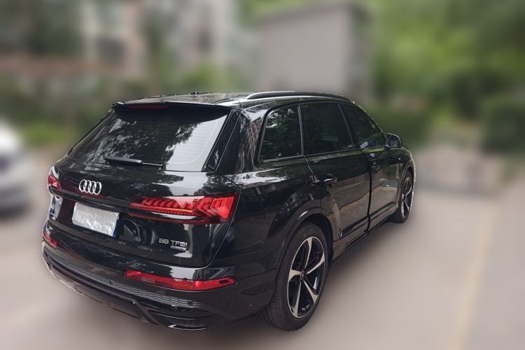 Used Audi Q7 2023 55 TFSI quattro S line Sport Edition Rear Right 45 Deg