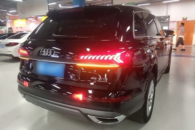 Used Audi Q7 2023 45 TFSI quattro S line Sport model Rear Right 45 Deg