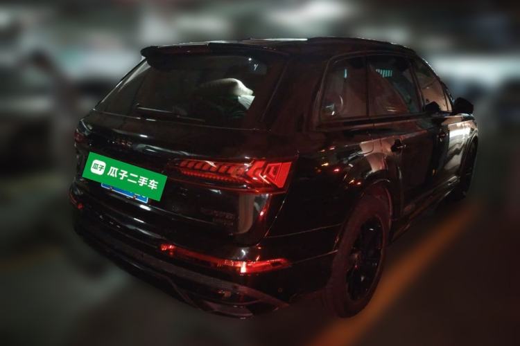 Used Audi Q7 2023 45 TFSI quattro S line Sport model Rear Right 45 Deg