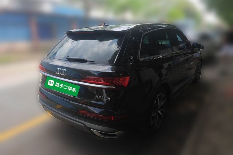 Used Audi Q7 2023 55 TFSI quattro S line Sport Edition Rear Right 45 Deg