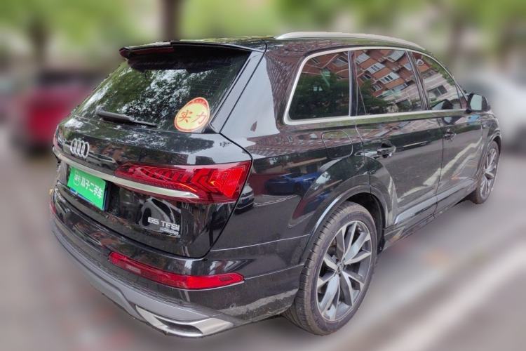 Used Audi Q7 2023 55 TFSI quattro S line Sport Edition Rear Right 45 Deg