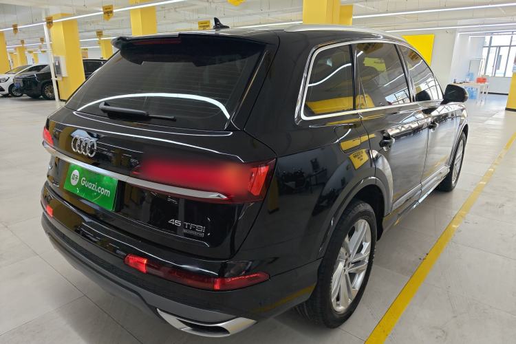 Used Audi Q7 2023 45 TFSI quattro S line Sport model Rear Right 45 Deg