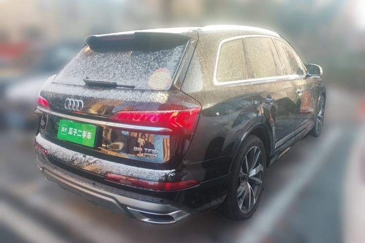 Used Audi Q7 2023 55 TFSI quattro S line Sport Edition Rear Right 45 Deg