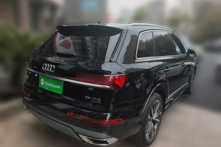 Used Audi Q7 2023 55 TFSI quattro S line Sport Edition Rear Right 45 Deg