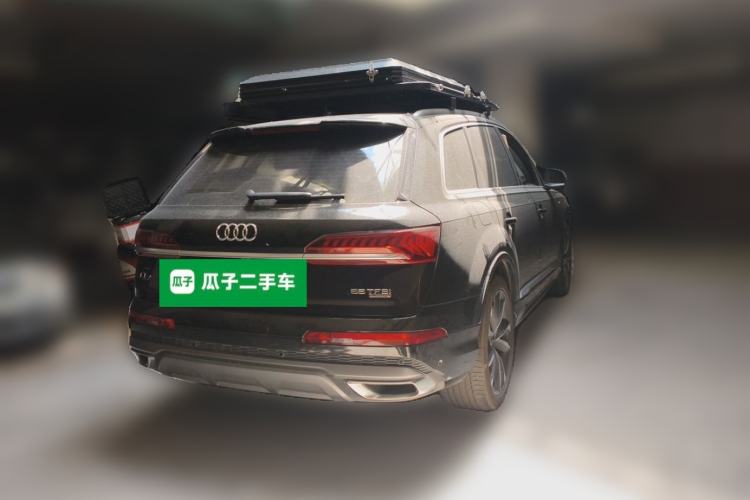 Used Audi Q7 2023 55 TFSI quattro S line Sport Edition Rear Right 45 Deg