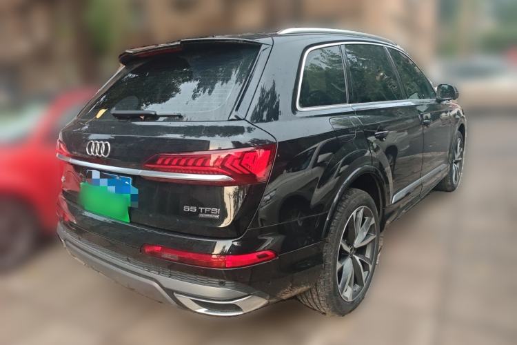 Used Audi Q7 2023 55 TFSI quattro S line Sport Edition Rear Right 45 Deg
