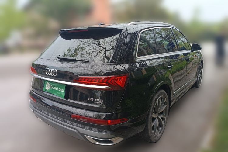 Used Audi Q7 2023 55 TFSI quattro S line Sport Edition Rear Right 45 Deg