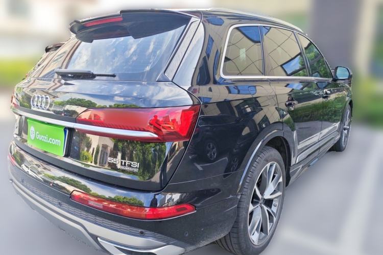Used Audi Q7 2023 55 TFSI quattro S line Sport Edition Rear Right 45 Deg