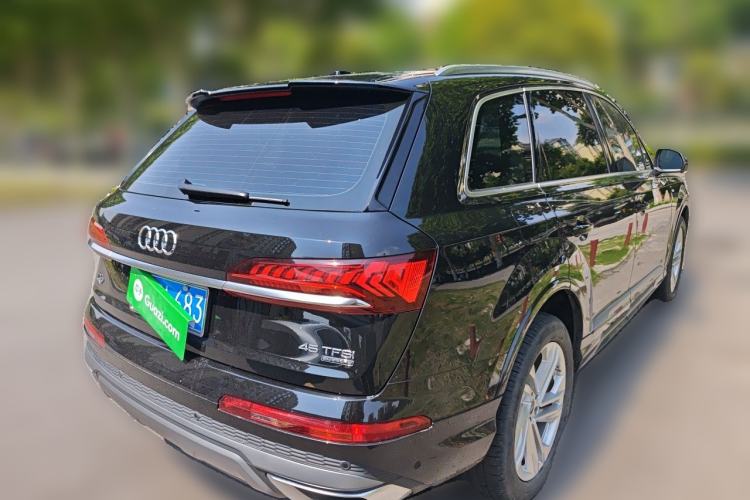 Used Audi Q7 2023 45 TFSI quattro S line Sport model Rear Right 45 Deg