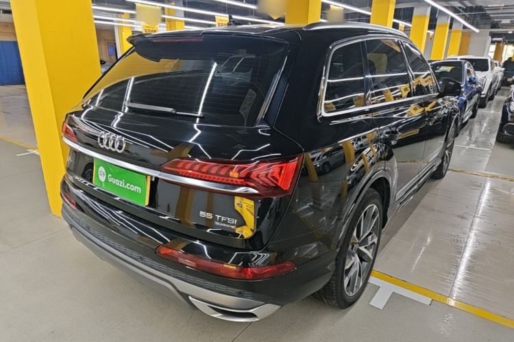 Used Audi Q7 2023 55 TFSI quattro S line Sport Edition Rear Right 45 Deg
