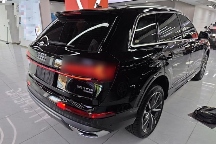 Used Audi Q7 2023 55 TFSI quattro S line Sport Edition Rear Right 45 Deg