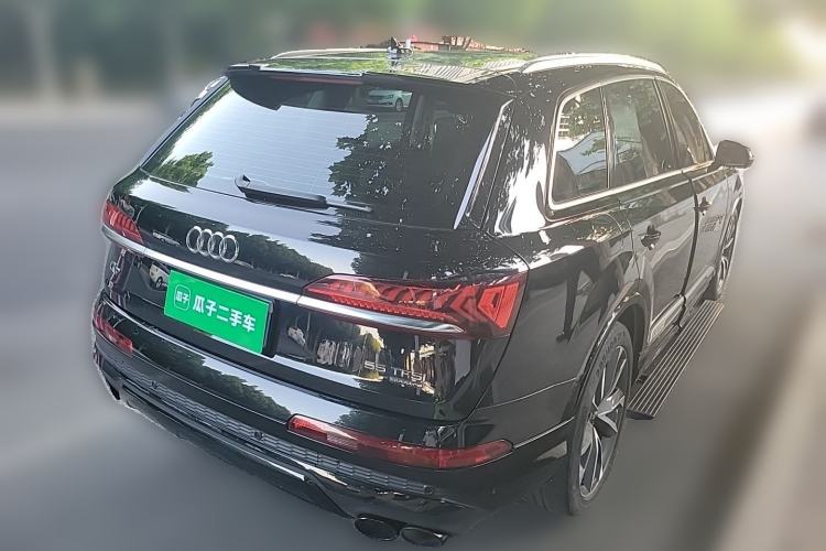 Used Audi Q7 2023 55 TFSI quattro S line Sport Edition Rear Right 45 Deg