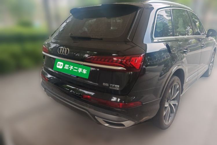 Used Audi Q7 2023 55 TFSI quattro S line Sport Edition Rear Right 45 Deg
