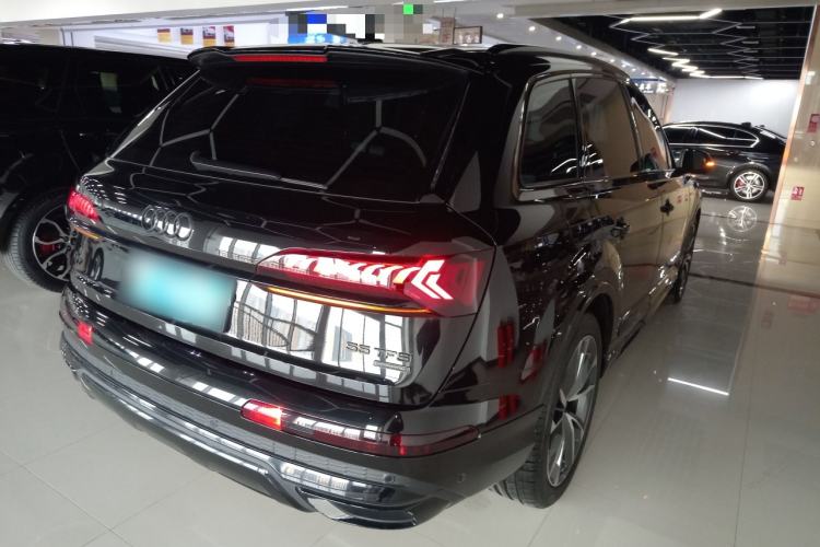 Used Audi Q7 2023 55 TFSI quattro S line Sport Edition Rear Right 45 Deg