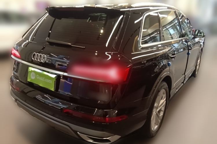 Used Audi Q7 2023 45 TFSI quattro S line Sport model Rear Right 45 Deg