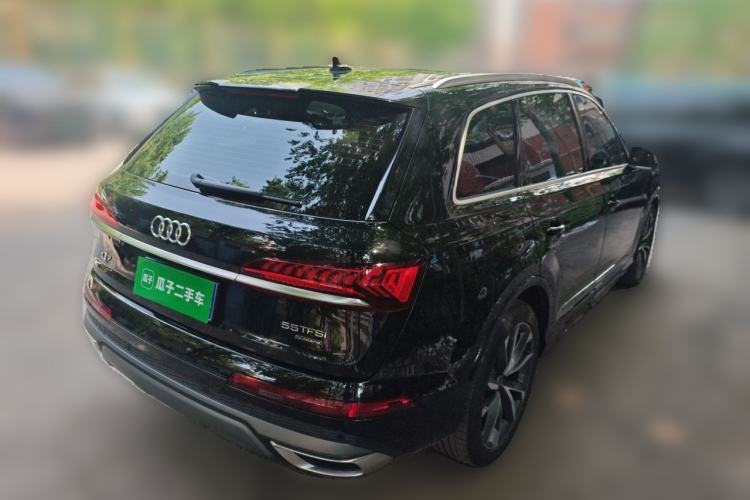 Used Audi Q7 2023 55 TFSI quattro S line Sport Edition Rear Right 45 Deg