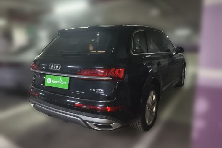 Used Audi Q7 2023 45 TFSI quattro S line Sport model Rear Right 45 Deg