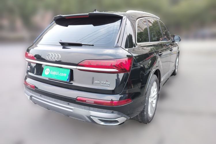 Used Audi Q7 2023 45 TFSI quattro S line Sport model Rear Right 45 Deg