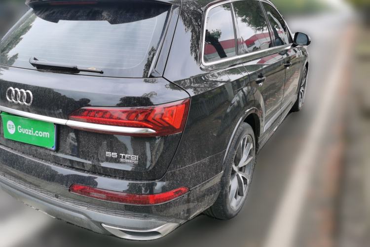 Used Audi Q7 2023 55 TFSI quattro S line Sport Edition Rear Right 45 Deg