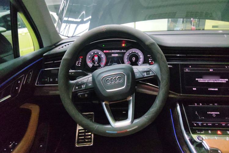 Used Audi Q7 2023 55 TFSI quattro S line Sport Edition Steering Wheel