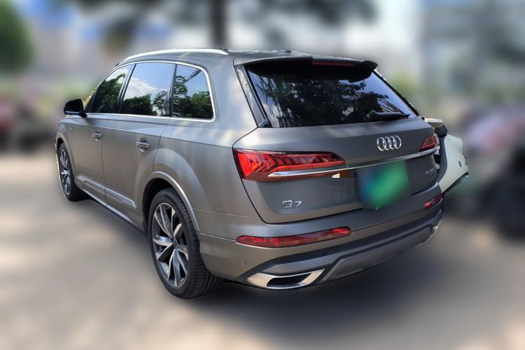 Used Audi Q7 2023 55 TFSI quattro S line Sport Edition Rear Left 45 Deg